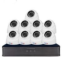 �������� ��������������� IP 8�� Ps-Link KIT-A809IP-POE 9 �����