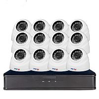 �������� ��������������� IP 8�� Ps-Link KIT-A812IP-POE 12 �����