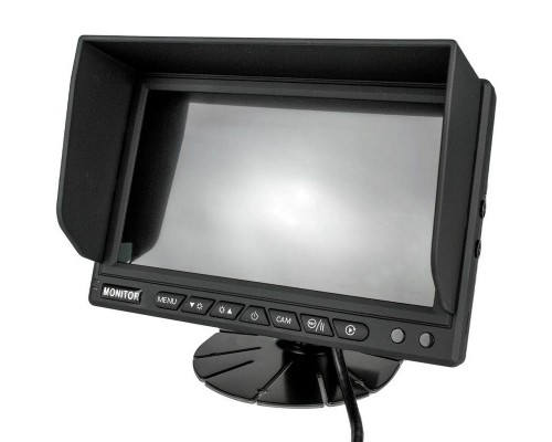 Монитор для систем видеонаблюдения на транспорте Ps-Link PS-MN07-1CH / AHD / 1 канал / без записи / 7"