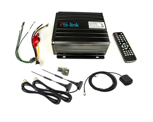 Система видеонаблюдения для транспорта Ps-Link KIT-TR010G-SD