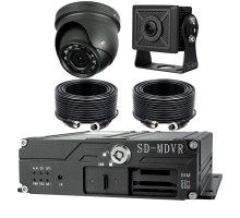 Система видеонаблюдения для транспорта Ps-Link KIT-TR03G-SD