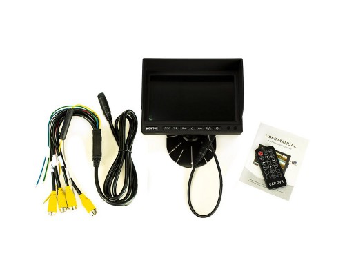 Видеорегистратор для транспорта с монитором Ps-Link PS-MN07-4CH