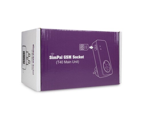 GSM Розетка SimPal T4 с датчиком температуры